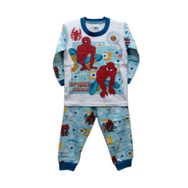 STB Kids Motif Spiderman 04 Baju Tidur Anak Laki laki - Blue