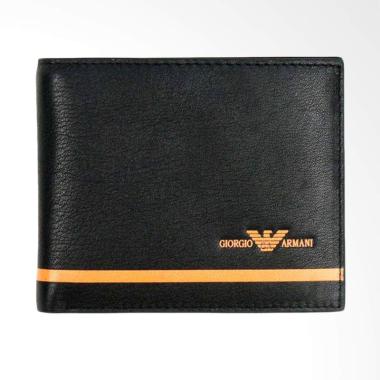 Giorgio Armani Dompet Pria - Black [GAM TUN-2619]