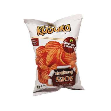 KUSUKA Keripik Singkong Rasa SAOS BALADO [60 gr]