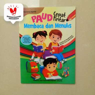 Buku Anak TK PAUD - Cepat Pintar Membaca dan Menulis, belajar menulis
