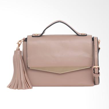 Lorica by Elizabeth Cressida Sling Bag Wanita - Khaki