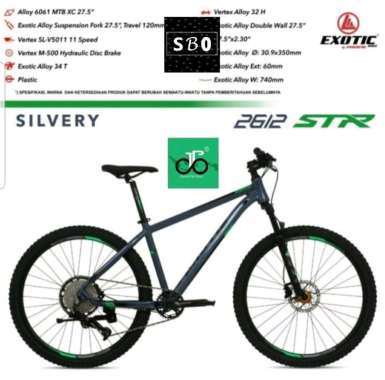 Sepeda MTB 27.5 inch Aviator 2691 alx