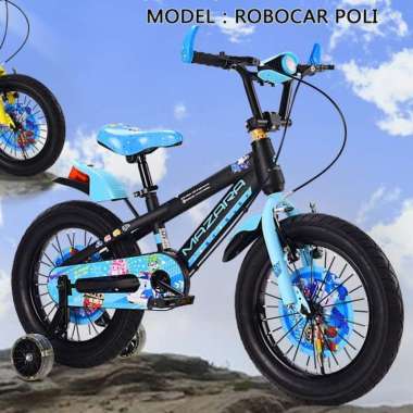 Sepeda Anak BMX Mazara Robocar 18 Ban Besar