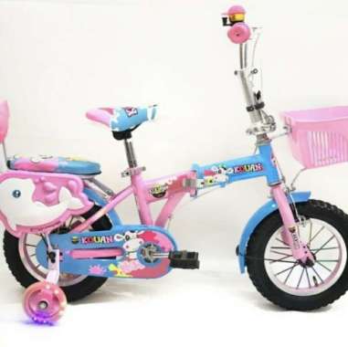 Sepeda Lipat Anak Untuk 3 - 6 Tahun 12 Inch Kouan