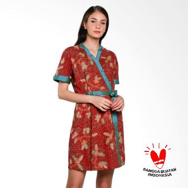 Lombang Batik Overslagh Dress