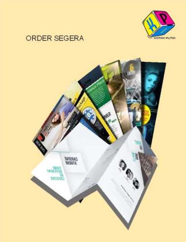 Cetak Murah Brosur A5 (1 Sisi) Art Paper 120gr / 1 rim (500lbr)
