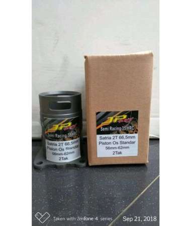 Liner JP Racing suzuki satria 2t 120 Ru 2 tak Standard Hiu Lumba 62mm Boring Sleeve Furing vuring Bl