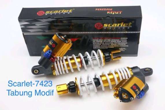 Scarlet Yamaha Aerox nmax 155 Click Klik Rebound Adjustable Tabung Atas Segitiga NO Yss GAzi ride it