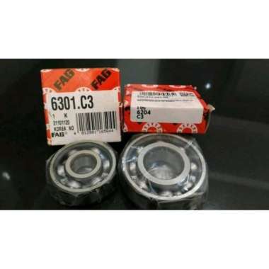 ORIGINAL Bearing 6204 6301 C3 FAG gIrbox gearbox Ratio yamaha Nmax Aerox 155 Set hi speed lahar lake