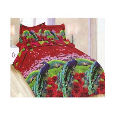 Bonita New Merak Set Sprei - Merah