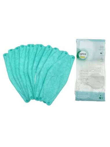 Masker KF94 Hijab (10pcs) Green
