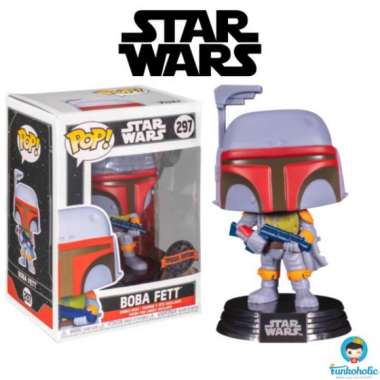 Funko POP! Star Wars - Boba Fett Vintage (Retro) [Exclusive] #297