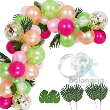 Balonasia Garland Kit Balon Tropical Jungle