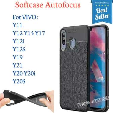 Autofocus Y11 Y12 Y15 Y17 Y12i Y12S Y19 Y21 Y20 Y20i Y20S Vivo Softcase Silikon Case Kulit Casing Y1