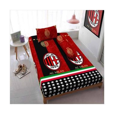 Kintakun Sprei D'luxe - 120 x 200 (Single) - AC Milan