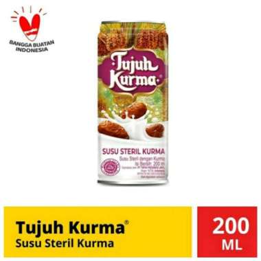 Susu Steril Tujuh Kurma 1 dus isi 24 kaleng