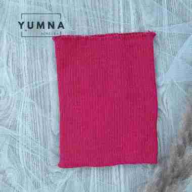 BANDANA RAJUT INNER ZIGZAG, INNER KNIT Fanta