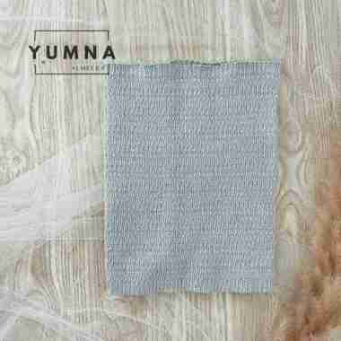 BANDANA RAJUT INNER ZIGZAG, INNER KNIT Silver