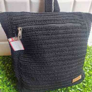 TAS RAJUT RANSEL PREMIUM Hitam
