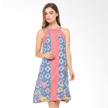 Anakara Halter Quinas Dress Batik