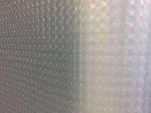 Fiber pagar 3D Dimensi ( harga 1 meter) putih
