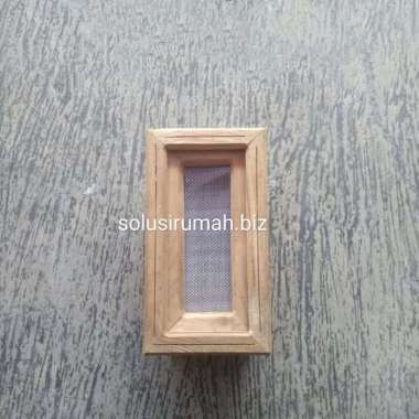 LOSTER KAYU 15*30*3CM+ KASA PARABOLA PLONG ROOSTER angin2