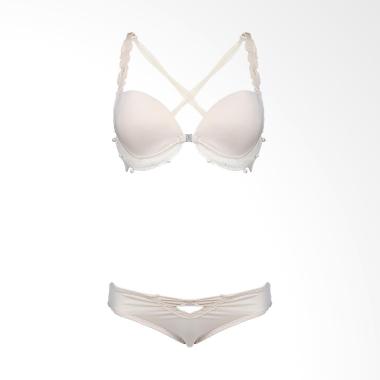You've 6631 Mutiara Set Bra - Cream 32A Cream