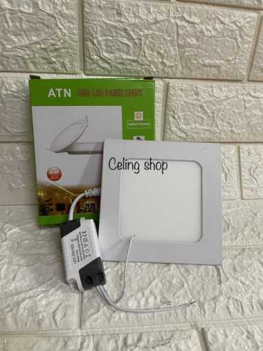 Lampu Downlight LED Panel KOTAK 6watt 6w tipis putih