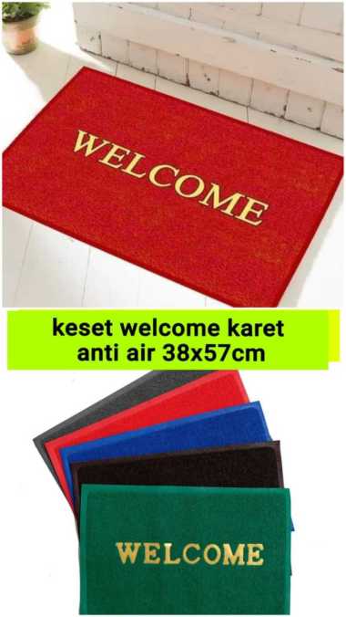 KESET WELCOME merah
