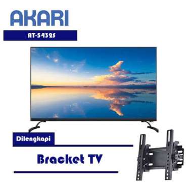 Akari AT-5432S LED 32 Inch Smart TV HD Ready Plus Bracket - KHUSUS JABODETABEK