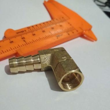 sambungan pipa kompor, nepel L pipa kompor gas