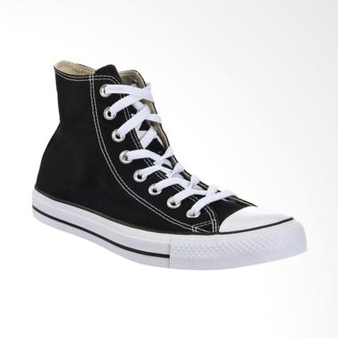 Converse Chuck Taylor All Star Canvas High Sepatu Pria - Black [1W883]