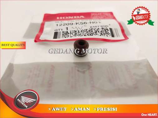 SEAL SIL KLEP NEW SONIC 150 SUPRA GTR 150 NEW CB 150 R ORIGINAL HONDA