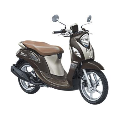 Yamaha Fino Premium 125 Blue Core Sepeda Motor - Choco Caramel