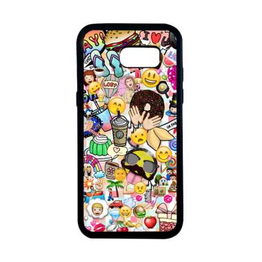 Bunnycase Emoji Character Wallpaper L0353 Custom Hardcase Casing for Samsung Galaxy A5 2017