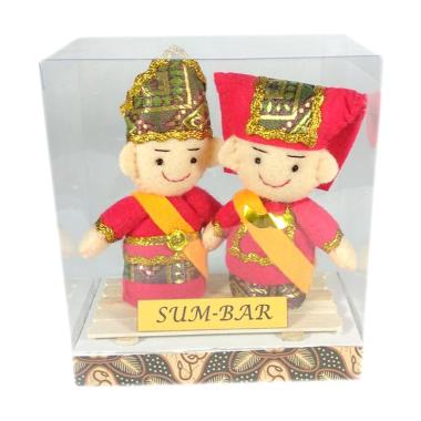 MMS Pakaian Adat Minang Sumatera Barat Boneka