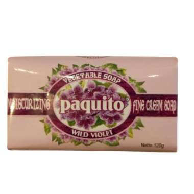 PAQUITO VEG. SOAP VIOLET 120GR