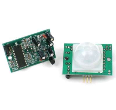 Cuci gudang PIR Motion Sensor Detector / Sensor Gerak PUTIH