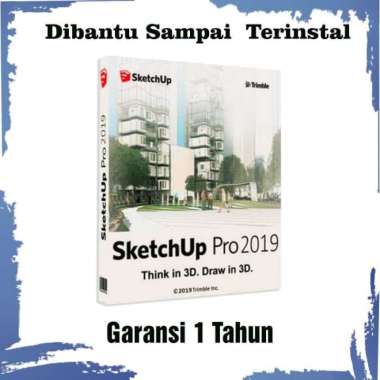 SKETCHUP PRO 2019 & VRAY NEXT 4 FULL VERSION APLIKASI DESAIN ARSITEKTUR DAN GAMBAR 3D