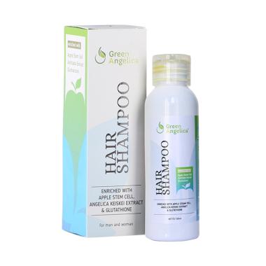Green Angelica Hair Regrowth Shampo ... k Kering Gatal Ampuh BPOM