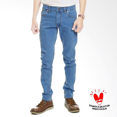 FTS Trendy Skinny Celana Jeans Pria - Biru Muda