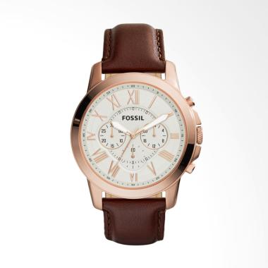Fossil Grant - Eggshell Round Dial ... Jam Tangan Pria - FS4991