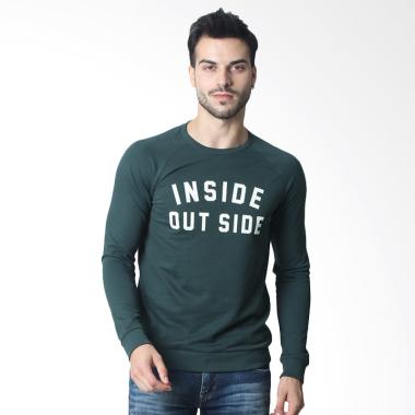 Manzone Hannibal Sweater Pria - Olive