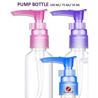 75 ML BOTOL PUMP  Bening Botol Shampoo Sabun Hand Sanitizer