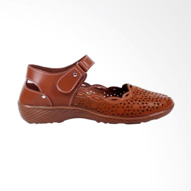 Kickers Sepatu Flat Wanita - Coklat