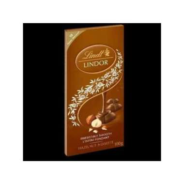 LINDT MILK HAZELNUT 100GR