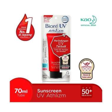 Surabaya - Biore UV Athlizm Skin Protection Essence Sport Sunscreen SPF 50 PA++++ [70g]
