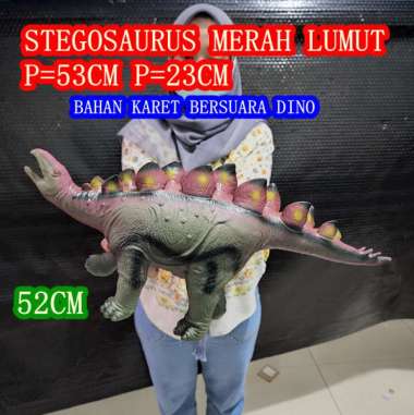 OEM MAINAN DINOSAURUS STEGOSAURUS BONEKA DINOSAURUS JUMBO