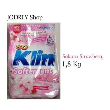 Promo Harga So Klin Softergent Soft Sakura 1800 gr - Blibli