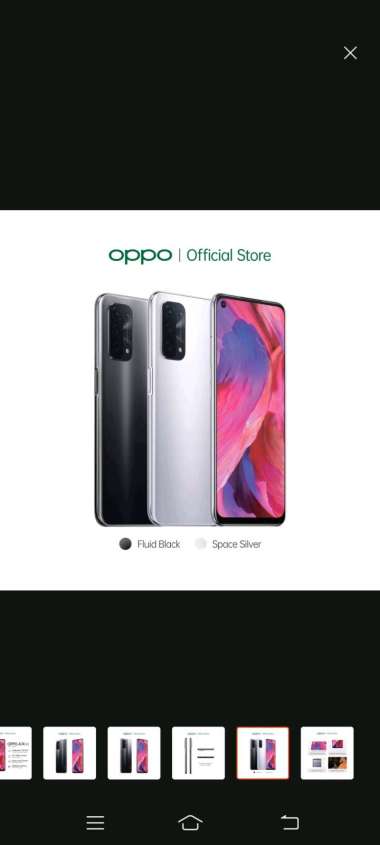 OPPO SAMRTPHONE A74 5G RAM 6/128GB - OPPO A74 5G 6/128GB WHITE